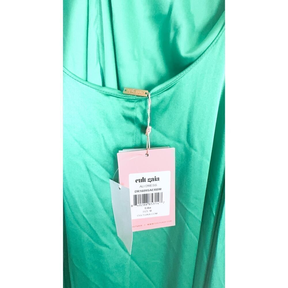 Cult Gaia ALI Fringe silk DRESS - ERBA size M - Picture 11 of 12
